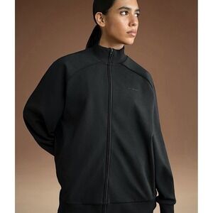 Nike x SKIMS Black Zip Up Track Jacket Sweatshirt Unisex Size XL